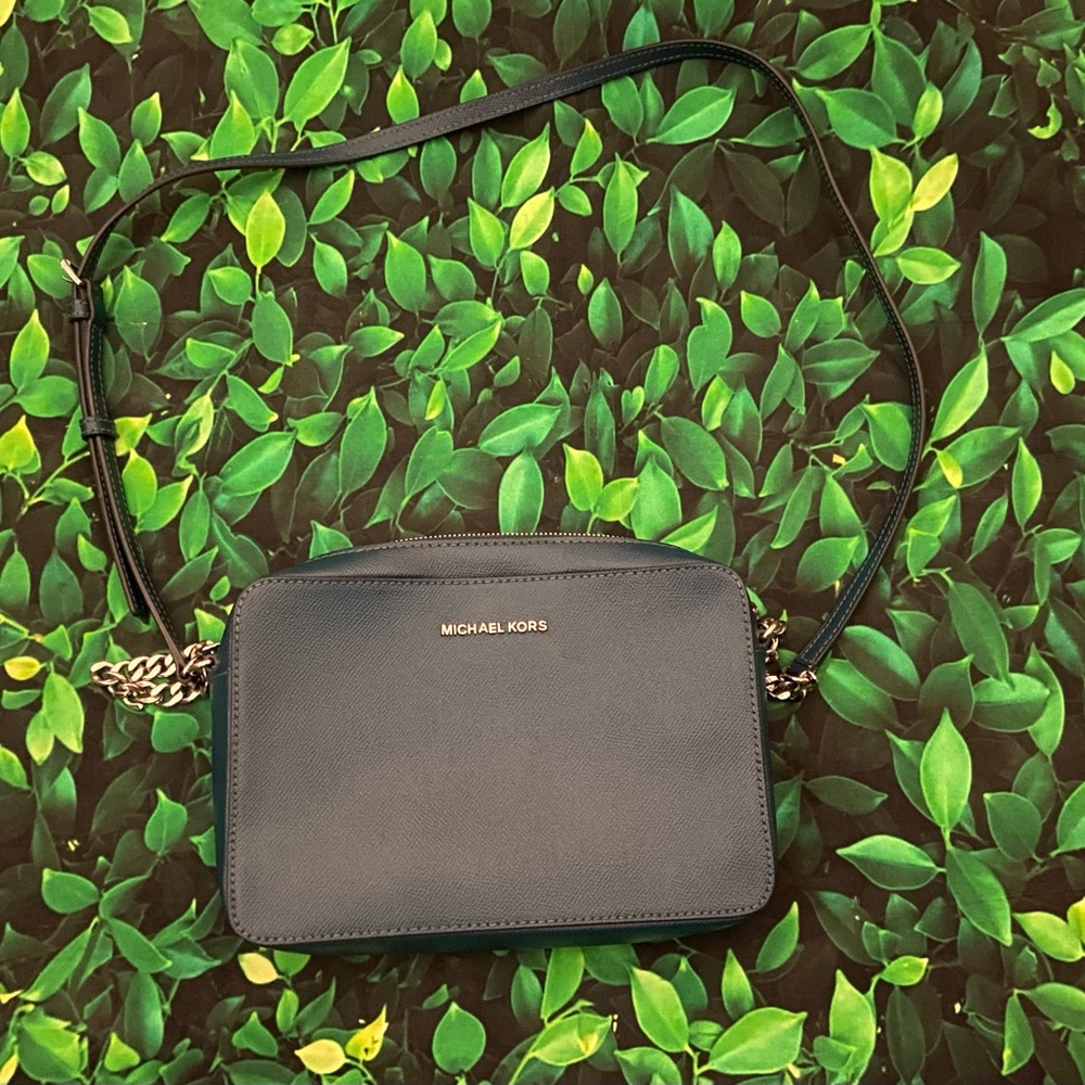 Michael Kors Navy Crossbody Bag